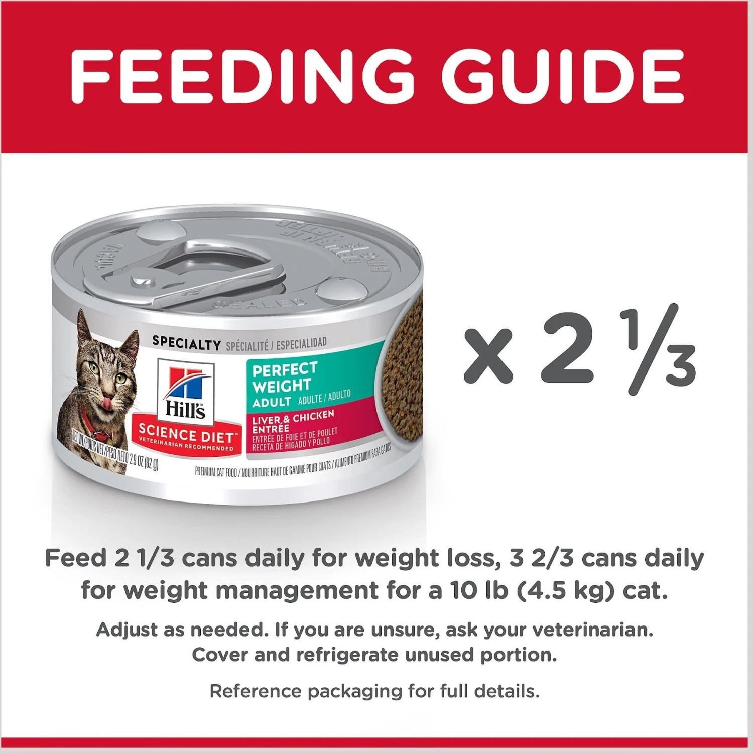 Hill's Science Diet Adult Perfect Weight Liver & Chicken Entree Canned Cat Food 11 Hill's Science Diet Adult Perfect Weight Liver & Chicken Entree Canned Cat Food - Image 9