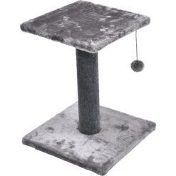 Cat Craft 2 Tier Plush Pedestal Cat Scratching Post & Platform Lounge With Hanging Cat Toy, Grey 14 Cat Craft 2 Tier Plush Pedestal Cat Scratching Post & Platform Lounge With Hanging Cat Toy, Grey -Almo nature Sales 744686 PT5. AC SS1800 V1689974591