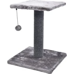 Cat Craft 2 Tier Plush Pedestal Cat Scratching Post & Platform Lounge With Hanging Cat Toy, Grey 15 Cat Craft 2 Tier Plush Pedestal Cat Scratching Post & Platform Lounge With Hanging Cat Toy, Grey -Almo nature Sales 744686 PT6. AC SS1800 V1689975244