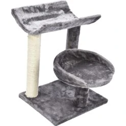 Cat Craft 3 Tier Plush Scratch & Lounge Cat Tree Habitat, Grey, Medium 17 Cat Craft 3 Tier Plush Scratch & Lounge Cat Tree Habitat, Grey, Medium -Almo nature Sales 744702 PT7. AC SS1800 V1689974544