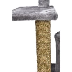 Cat Craft Level Up 5 Tier Plush & Seagrass Activity Cat Tree Habitat, Gray, Large -Almo nature Sales 744718 PT4. AC SS1800 V1689974905