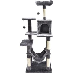 Cat Craft 7 Level Plush & Sisal Cat Activity Cat Tree Habitat, Gray, X-Large 13 Cat Craft 7 Level Plush & Sisal Cat Activity Cat Tree Habitat, Gray, X-Large -Almo nature Sales 744734 PT3. AC SS1800 V1689974536