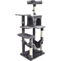 Cat Craft 7 Level Plush & Sisal Cat Activity Cat Tree Habitat, Gray, X-Large 17 Cat Craft 7 Level Plush & Sisal Cat Activity Cat Tree Habitat, Gray, X-Large -Almo nature Sales 744734 PT7. AC SS1800 V1689974484
