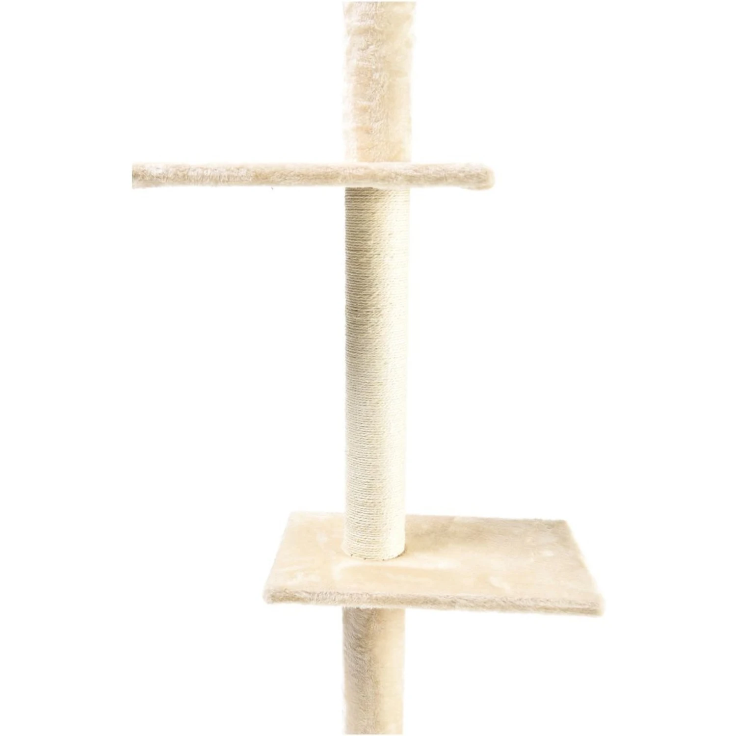 Cat Craft 4-Level Adjustable Climbing & Perch Cat Tree With Scratching Post, Cream, X-Large 8 Cat Craft 4-Level Adjustable Climbing & Perch Cat Tree With Scratching Post, Cream, X-Large - Image 6