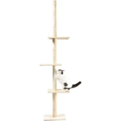 Cat Craft 4-Level Adjustable Climbing & Perch Cat Tree With Scratching Post, Cream, X-Large 15 Cat Craft 4-Level Adjustable Climbing & Perch Cat Tree With Scratching Post, Cream, X-Large -Almo nature Sales 744814 PT6. AC SS1800 V1674080180