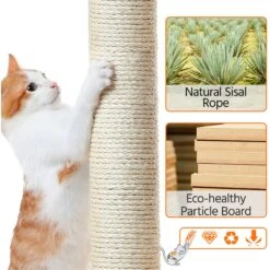 Yaheetech 70.5-inch Multi Level Sisal Cat Tree -Almo nature Sales 746934 PT6. AC SS1800 V1671644163