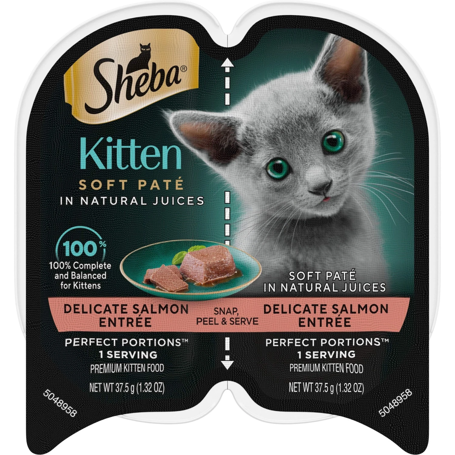 Sheba Perfect Portions Kitten Salmon Soft Pate Wet Cat Food 3 Sheba Perfect Portions Kitten Salmon Soft Pate Wet Cat Food