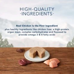 Blue Buffalo Wilderness Mature Chicken Recipe Grain-Free Canned Cat Food -Almo nature Sales 75647 PT3. AC SS1800 V1646795020