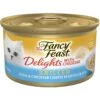 Fancy Feast Delights With Cheddar Grilled Tuna & Cheddar Cheese Feast In Gravy Canned Cat Food -Almo nature Sales 75956 MAIN. AC SS1800 V1693928872