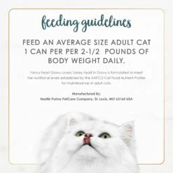 Fancy Feast Gravy Lovers Turkey Feast In Roasted Turkey Flavor Gravy Canned Cat Food -Almo nature Sales 75974 PT8. AC SS1800 V1689607831