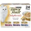 Fancy Feast Delights With Cheddar Grilled Variety Pack Canned Cat Food -Almo nature Sales 75992 MAIN. AC SS1800 V1693927886