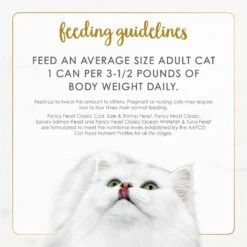 Fancy Feast Classic Seafood Feast Variety Pack Canned Cat Food -Almo nature Sales 76047 PT7. AC SS1800 V1695495280