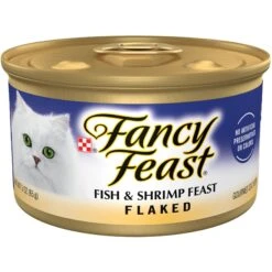 Fancy Feast Flaked Fish & Shrimp Feast Canned Cat Food
