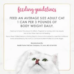 Fancy Feast Grilled Salmon & Shrimp Feast In Gravy Canned Cat Food -Almo nature Sales 76085 PT8. AC SS1800 V1683829459