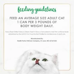 Fancy Feast Grilled Turkey & Giblets Feast In Gravy Canned Cat Food 19 Fancy Feast Grilled Turkey & Giblets Feast In Gravy Canned Cat Food -Almo nature Sales 76089 PT8. AC SS1800 V1683817902