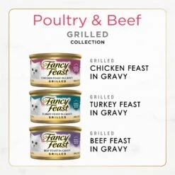 Fancy Feast Grilled Poultry & Beef Feast Variety Pack Canned Cat Food -Almo nature Sales 76093 PT2. AC SS1800 V1683832309