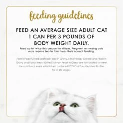 Fancy Feast Grilled Seafood Feast Variety Pack Canned Cat Food -Almo nature Sales 76096 PT7. AC SS1800 V1688059999