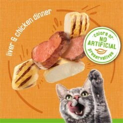 Friskies Classic Pate Liver & Chicken Dinner Canned Cat Food -Almo nature Sales 76184 PT3. AC SS1800 V1700162252