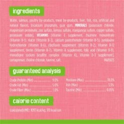 Friskies Pate Salmon Dinner Canned Cat Food -Almo nature Sales 76196 PT5. AC SS1800 V1700161104