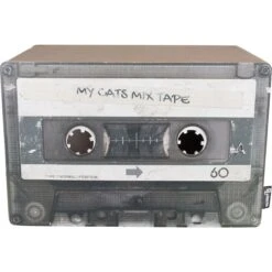 District 70 MIXTAPE Retro Cardboard Cat Scratcher, Large -Almo nature Sales 762094 PT2. AC SS1800 V1675867374