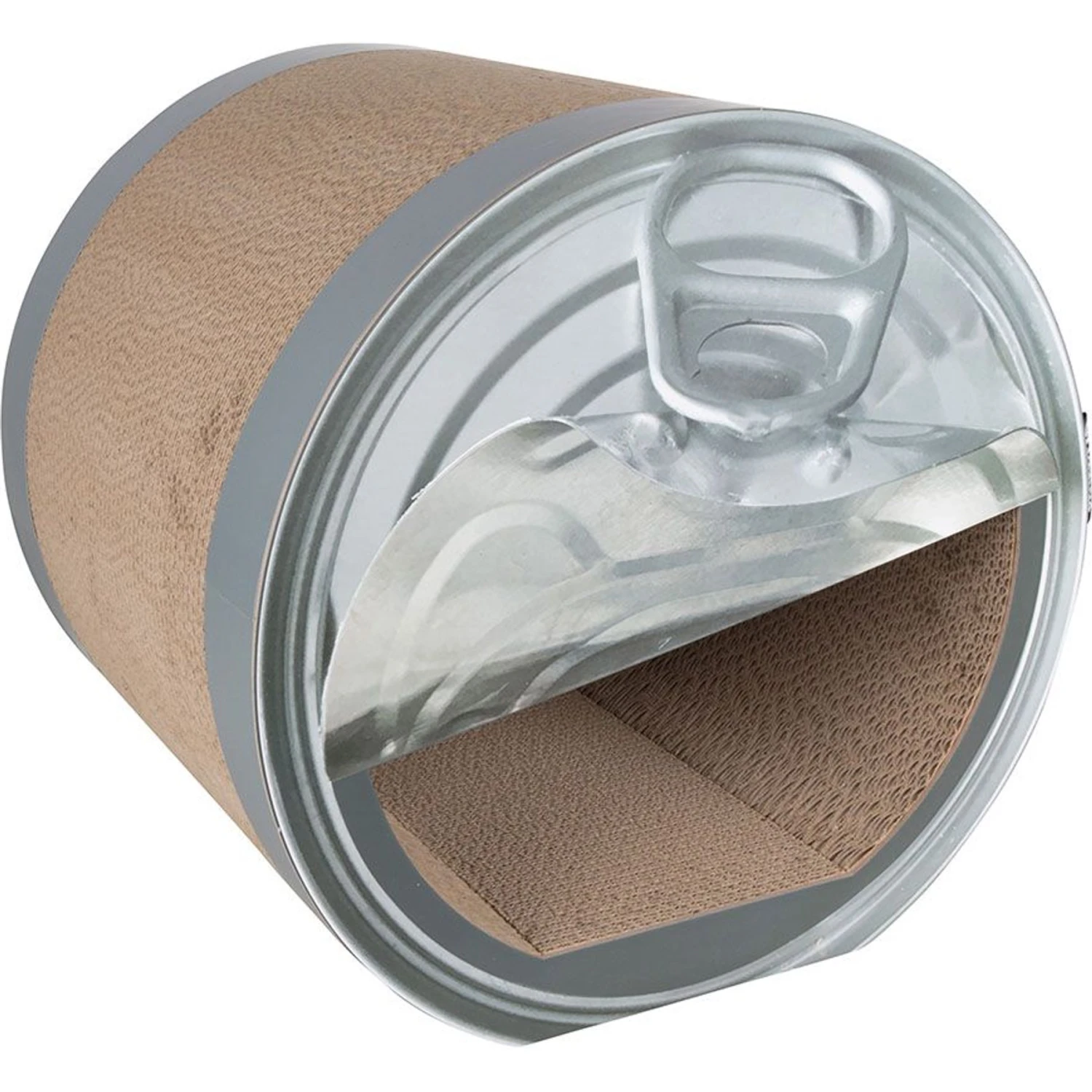 District 70 CAN Perfect Hiding Spot Funny Cat Scratcher, Grey 4 District 70 CAN Perfect Hiding Spot Funny Cat Scratcher, Grey - Image 2