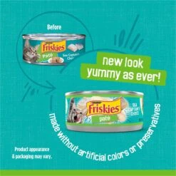 Friskies Classic Pate Sea Captain's Choice Canned Cat Food -Almo nature Sales 76214 PT2. AC SS1800 V1700156864