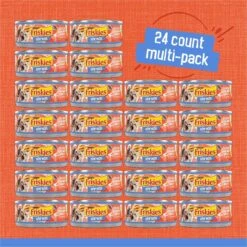 Friskies Savory Shreds Chicken & Salmon Dinner In Gravy Canned Cat Food 13 Friskies Savory Shreds Chicken & Salmon Dinner In Gravy Canned Cat Food -Almo nature Sales 76354 PT2. AC SS1800 V1700157504