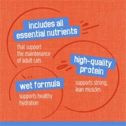 Friskies Savory Shreds Chicken & Salmon Dinner In Gravy Canned Cat Food 18 Friskies Savory Shreds Chicken & Salmon Dinner In Gravy Canned Cat Food -Almo nature Sales 76354 PT7. AC SS1800 V1700157990