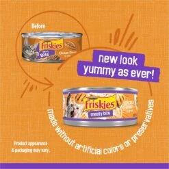 Friskies Meaty Bits Chicken Dinner In Gravy Canned Cat Food -Almo nature Sales 76382 PT1. AC SS1800 V1700162618