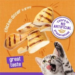 Friskies Meaty Bits Chicken Dinner In Gravy Canned Cat Food -Almo nature Sales 76382 PT3. AC SS1800 V1700159557