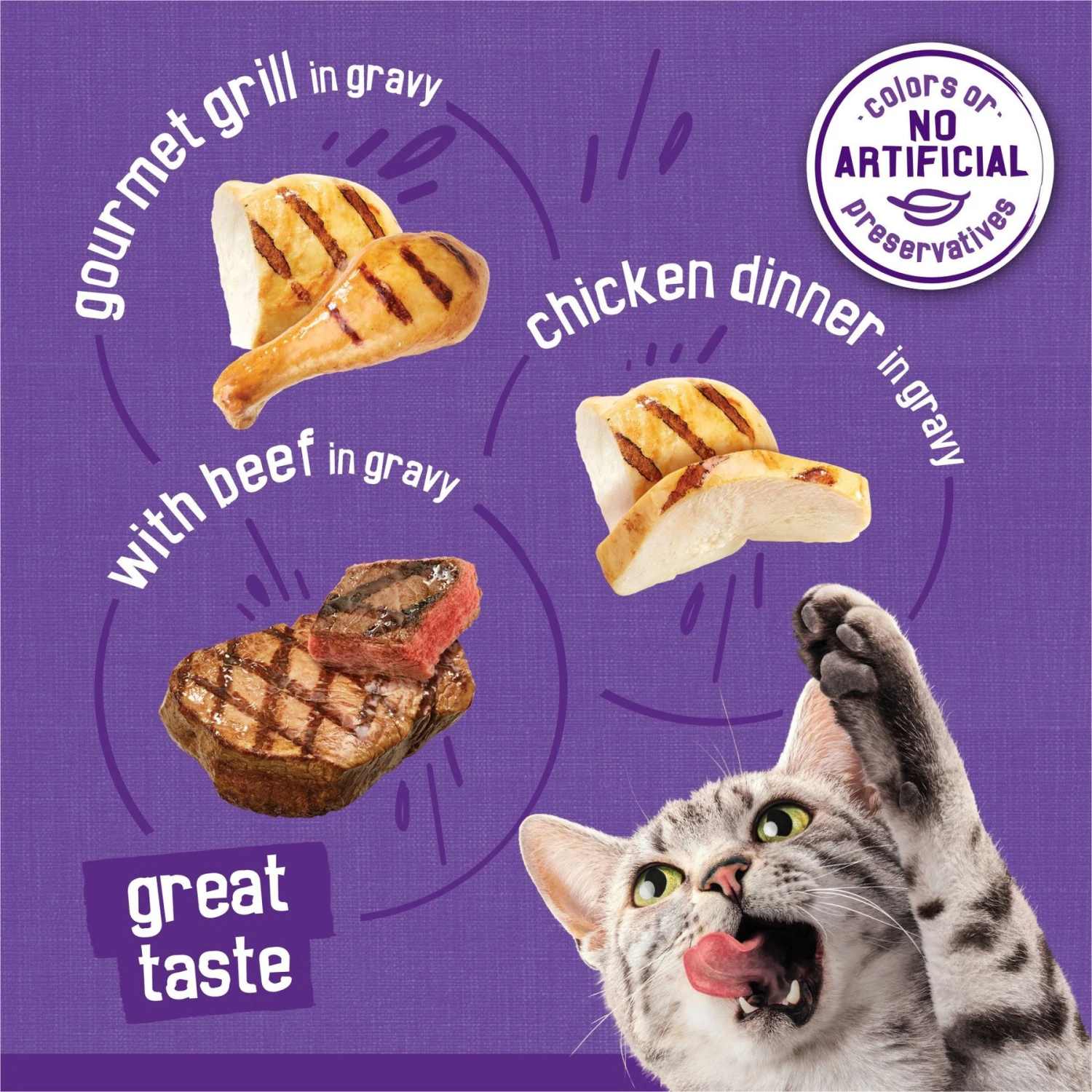 Friskies Meaty Bits Variety Pack Canned Cat Food 7 Friskies Meaty Bits Variety Pack Canned Cat Food - Image 5