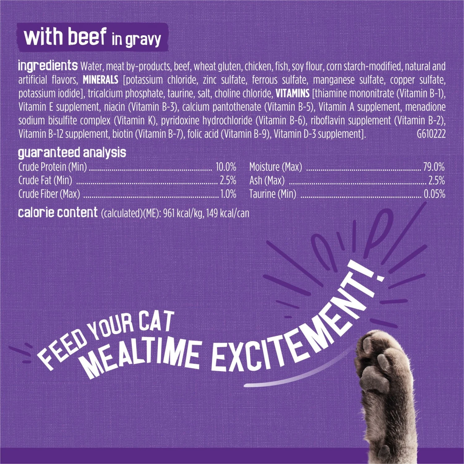 Friskies Meaty Bits Variety Pack Canned Cat Food 10 Friskies Meaty Bits Variety Pack Canned Cat Food - Image 8