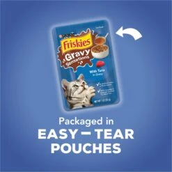 Friskies Gravy Sensations Seafood Favorites Wet Cat Food Pouches 15 Friskies Gravy Sensations Seafood Favorites Wet Cat Food Pouches -Almo nature Sales 76513 PT4. AC SS1800 V1699375106