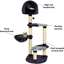 MidWest Feline Nuvo Resort 60-in Faux Fur Cat Tree -Almo nature Sales 80352 PT8. AC SS1800 V1525271859