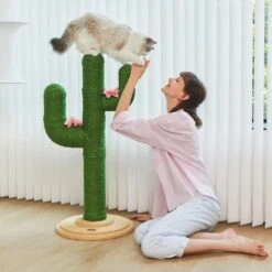 VETRESKA Oasis Cactus 41-in Cat Tree -Almo nature Sales 805118 PT4. AC SS1800 V1680527786