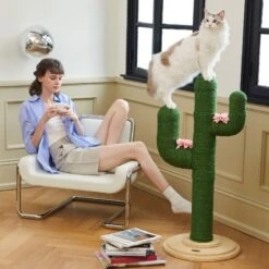 VETRESKA Oasis Cactus 41-in Cat Tree -Almo nature Sales 805118 PT6. AC SS1800 V1680527727