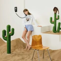 VETRESKA Oasis Cactus 41-in Cat Tree -Almo nature Sales 805118 PT7. AC SS1800 V1680527784