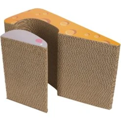 Kensie Cheese & Mouse Cat Scratcher, Large -Almo nature Sales 806870 PT3. AC SS1800 V1682457281