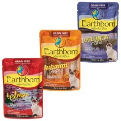 Earthborn Holistic Lowcountry Fare Tuna Dinner With Shrimp In Gravy Grain-Free Cat Food + 2 Items
