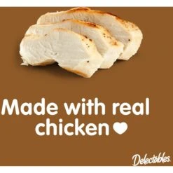 Hartz Delectables Gravy Non Seafood Chicken Lickable Cat Treats, 1.4-oz Tubes, 12 Count -Almo nature Sales 822742 PT3. AC SS1800 V1701882621