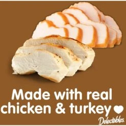 Hartz Delectables Gravy Non Seafood Chicken & Turkey Lickable Cat Treats, 1.4-oz Pouches, 12 Count -Almo nature Sales 822758 PT3. AC SS1800 V1701882624