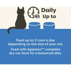 Applaws Limited Ingredient Tuna & Salmon In Broth Canned Wet Cat Food, 5.5-oz Can, Case Of 24 -Almo nature Sales 836246 PT4. AC SS1800 V1685462246