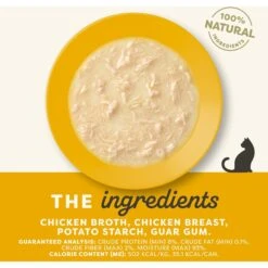 Applaws Chicken Breast In Gravy Limited Ingredient Canned Wet Cat Food, 2.47-oz Can, Case Of 24 11 Applaws Chicken Breast In Gravy Limited Ingredient Canned Wet Cat Food, 2.47-oz Can, Case Of 24 -Almo nature Sales 836262 PT2. AC SS1800 V1685468012