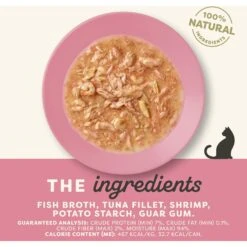 Applaws Tuna & Shrimp In Gravy Limited Ingredient Canned Wet Cat Food, 2.47-oz Can, Case Of 24 -Almo nature Sales 836310 PT2. AC SS1800 V1685459826