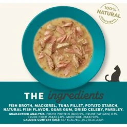 Applaws Ocean Fish Recipe In Gravy Limited Ingredient Cat Food Pots, 2.12-oz Pot, Case Of 18 11 Applaws Ocean Fish Recipe In Gravy Limited Ingredient Cat Food Pots, 2.12-oz Pot, Case Of 18 -Almo nature Sales 836390 PT2. AC SS1800 V1687881830