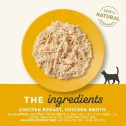 Applaws Chicken In Broth Limited Ingredient Wet Cat Food, 5.3-oz Pouch, Case Of 12 -Almo nature Sales 836502 PT2. AC SS1800 V1685497357