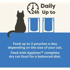 Applaws Tuna With Shrimp In Broth Limited Ingredient Wet Cat Food, 5.3-oz Pouch, Case Of 12 -Almo nature Sales 836518 PT4. AC SS1800 V1685472692