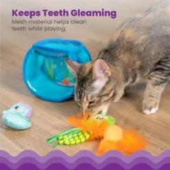 Catstages Hide & Seek Fish Bowl Interactive Cat Puzzle Toy, Blue 11 Catstages Hide & Seek Fish Bowl Interactive Cat Puzzle Toy, Blue -Almo nature Sales 837510 PT2. AC SS1800 V1681834960