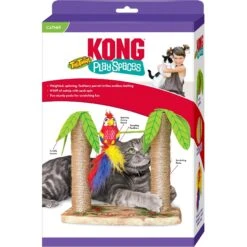 KONG Play Spaces Tiki Twirl Cat Toy -Almo nature Sales 841478 PT2. AC SS1800 V1682442526