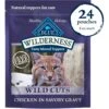 Blue Buffalo Wilderness Tasty Toppers Wild Cuts Tasty Chicken Morsels In Savory Gravy Grain-Free Cat Food Topper -Almo nature Sales 84183 MAIN. AC SS1800 V1646792558